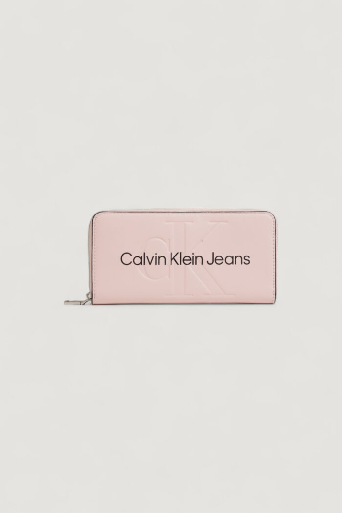 Portafoglio grande Calvin Klein  Rosa