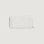 Portafoglio grande Love Moschino QUILTED Bianco - Foto 3