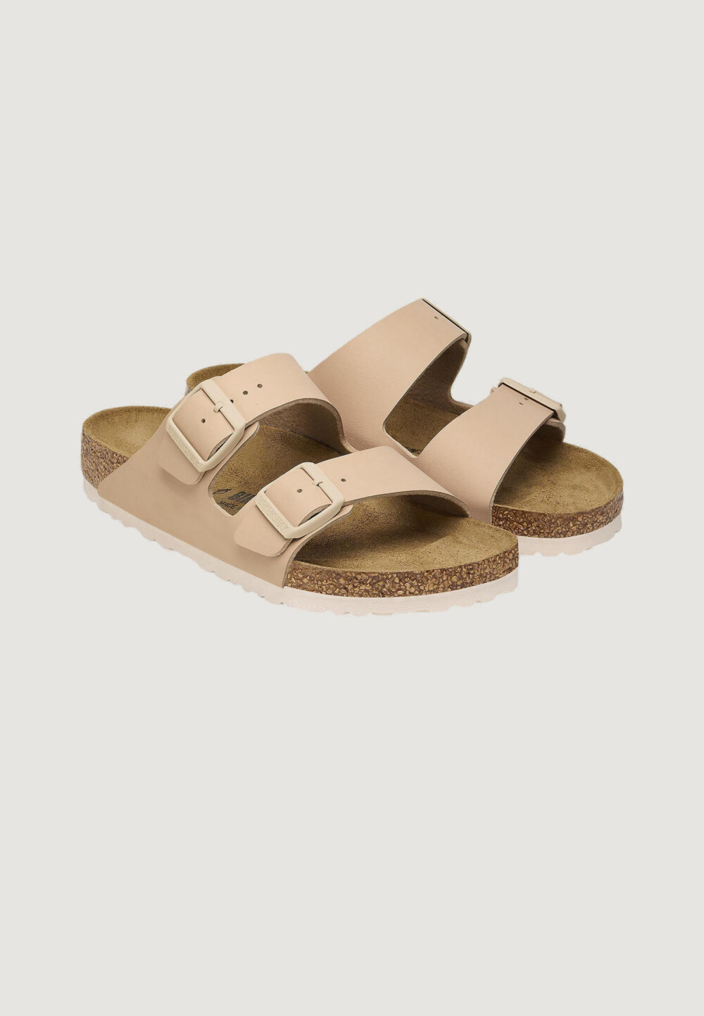 Sandali BIRKENSTOCK Arizona Beige scuro - Foto 3