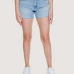 Shorts Vero Moda VMTESS MR SHORT DNM SHORTS MIX GA NOOS Denim chiaro - Foto 4