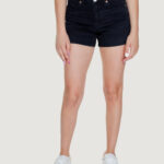 Shorts Vero Moda VMTESS MR SHORT DNM SHORTS MIX GA NOOS Nero - Foto 4