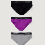 Slip Calvin Klein Underwear HIP BRIEF 3PK Viola - Foto 4