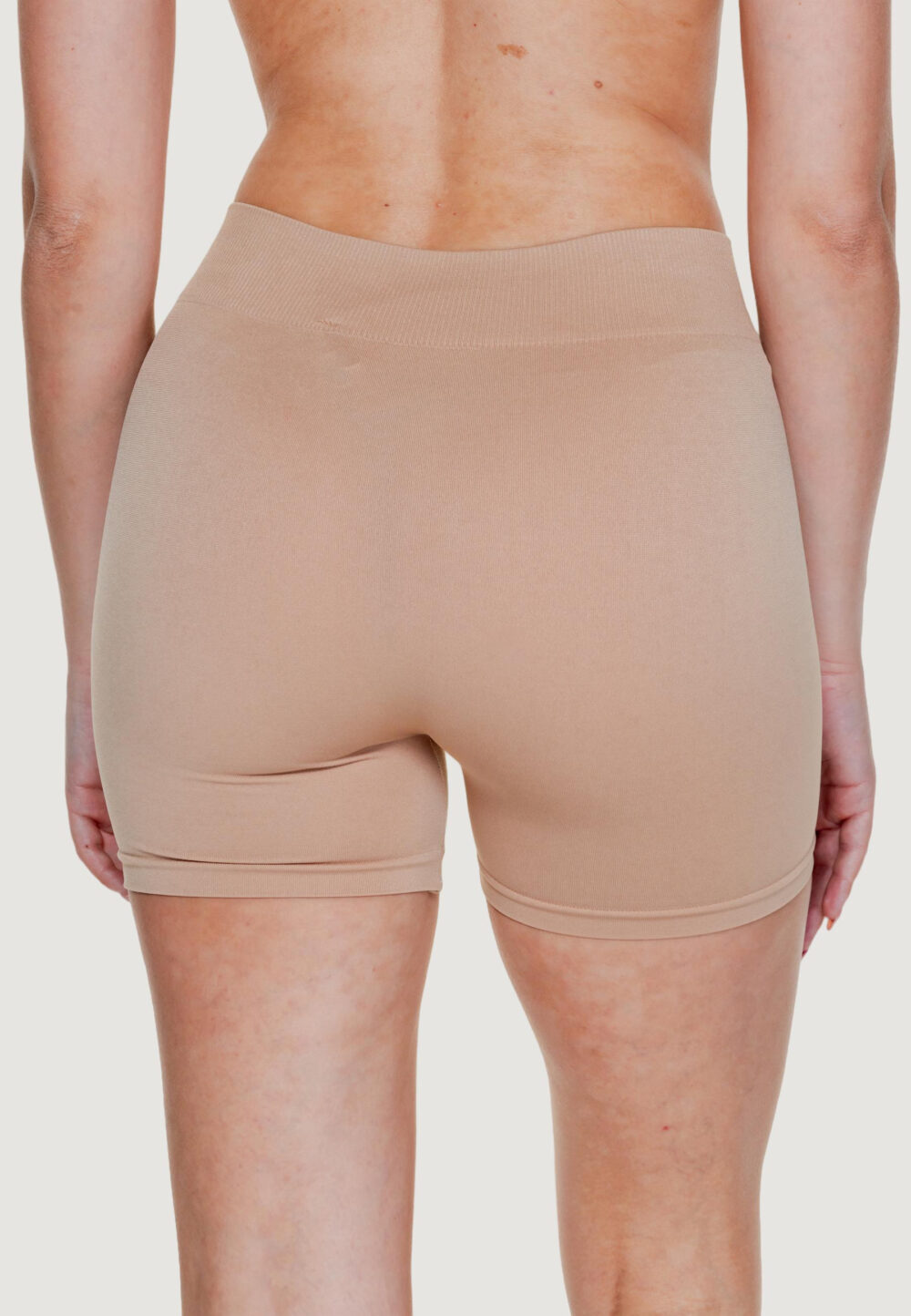 Shorts Vero Moda VMJACKIE SEAMLESS MINI SHORTS GA NOOS Beige - Foto 3