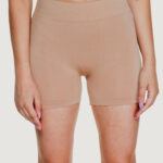 Shorts Vero Moda VMJACKIE SEAMLESS MINI SHORTS GA NOOS Beige - Foto 4