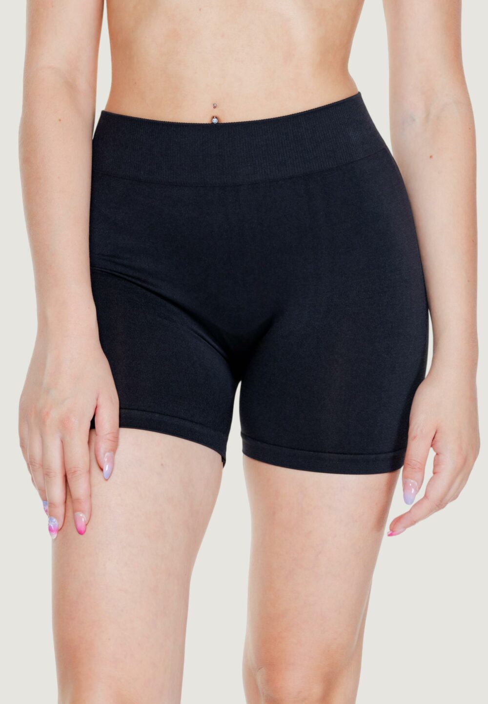 Shorts Vero Moda VMJACKIE SEAMLESS MINI SHORTS GA NOOS Nero - Foto 1