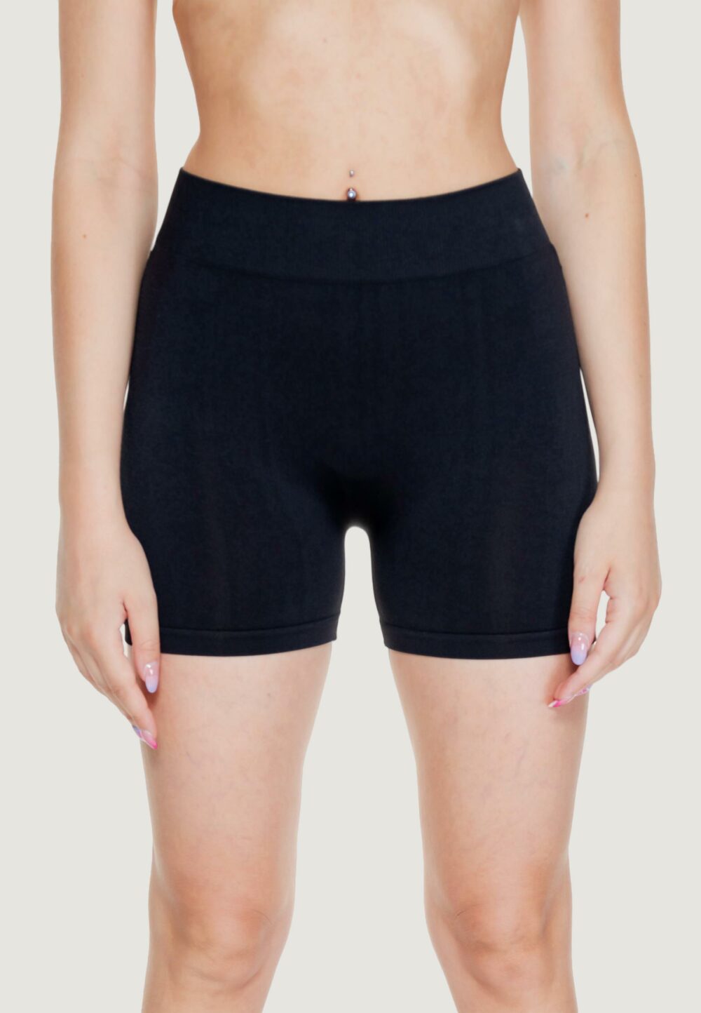 Shorts Vero Moda VMJACKIE SEAMLESS MINI SHORTS GA NOOS Nero - Foto 4