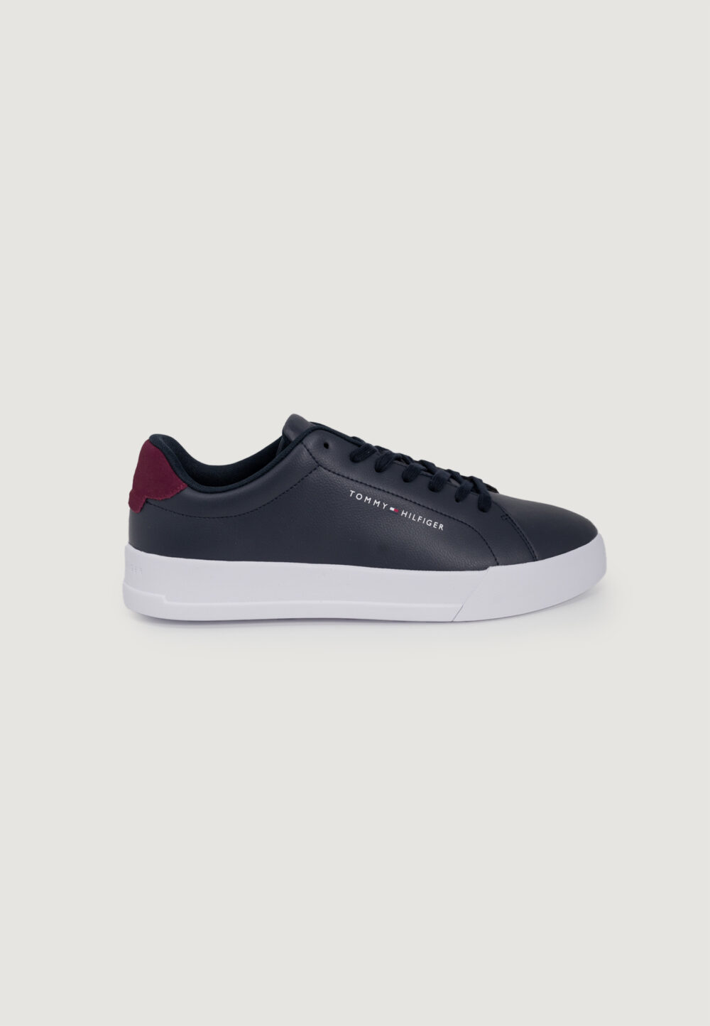 Sneakers Tommy Hilfiger Jeans TH COURT LEATHER Blue scuro - Foto 1