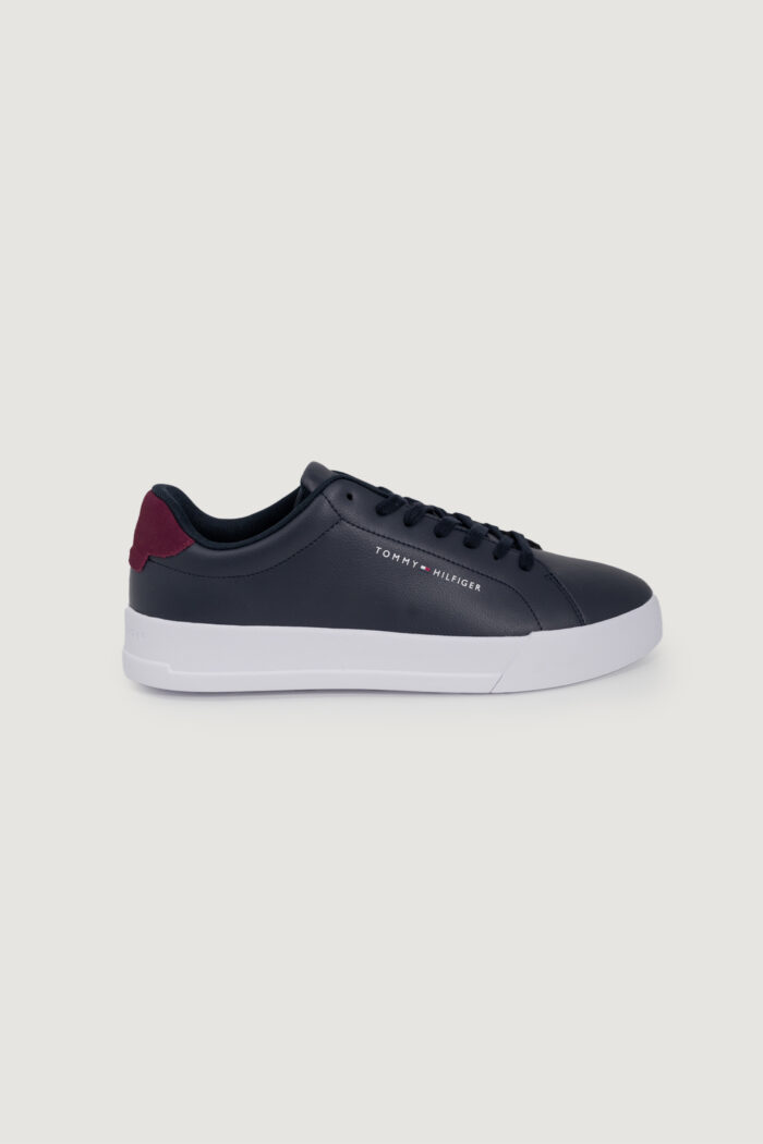 Sneakers Tommy Hilfiger TH COURT LEATHER Blue scuro