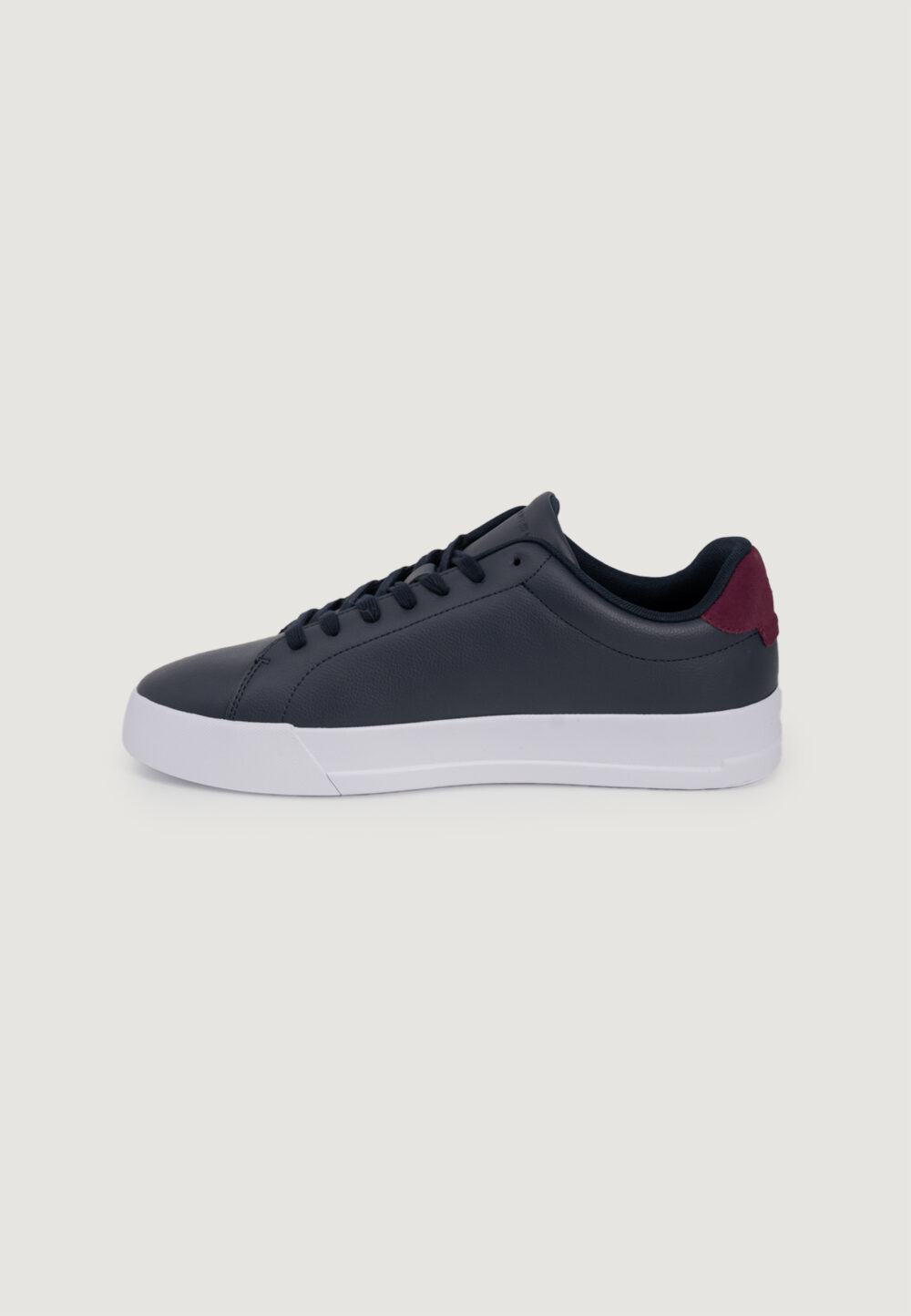 Sneakers Tommy Hilfiger Jeans TH COURT LEATHER Blue scuro - Foto 3
