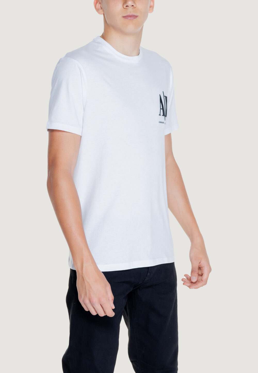 T-shirt Armani Exchange  Black-White - Foto 5