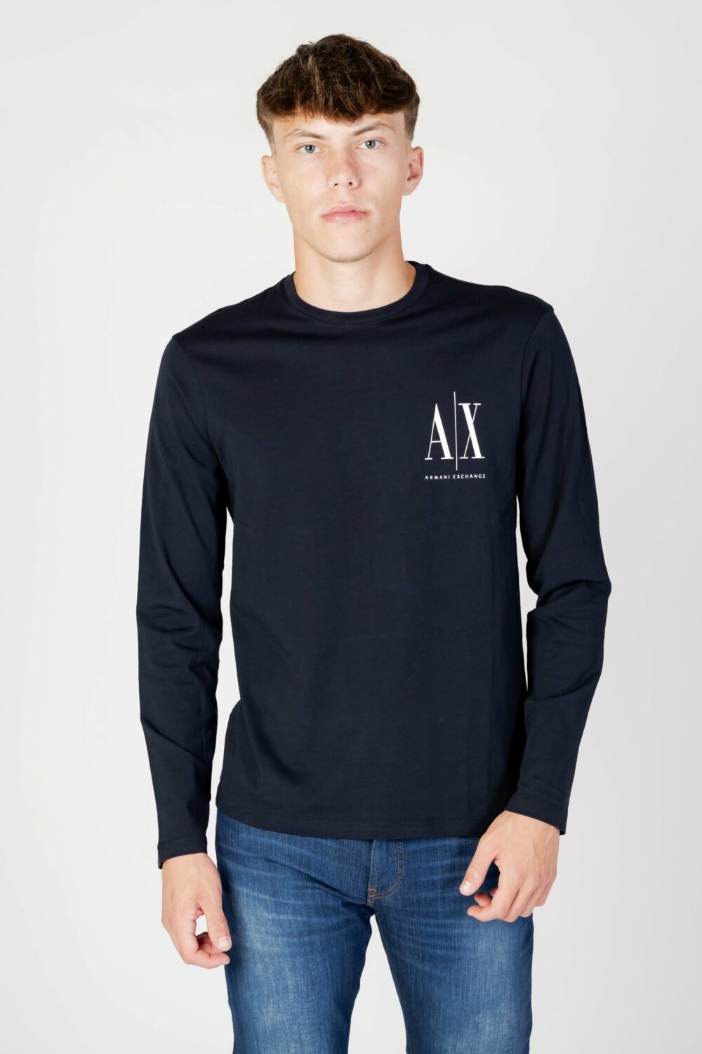 T-shirt Armani Exchange  Blu - Foto 1