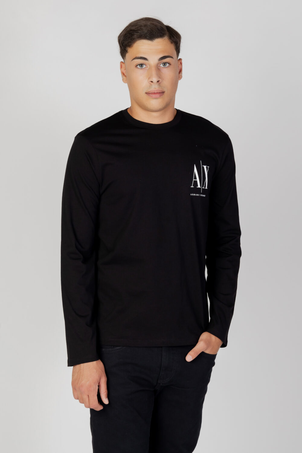 T-shirt Armani Exchange  Nero - Foto 1