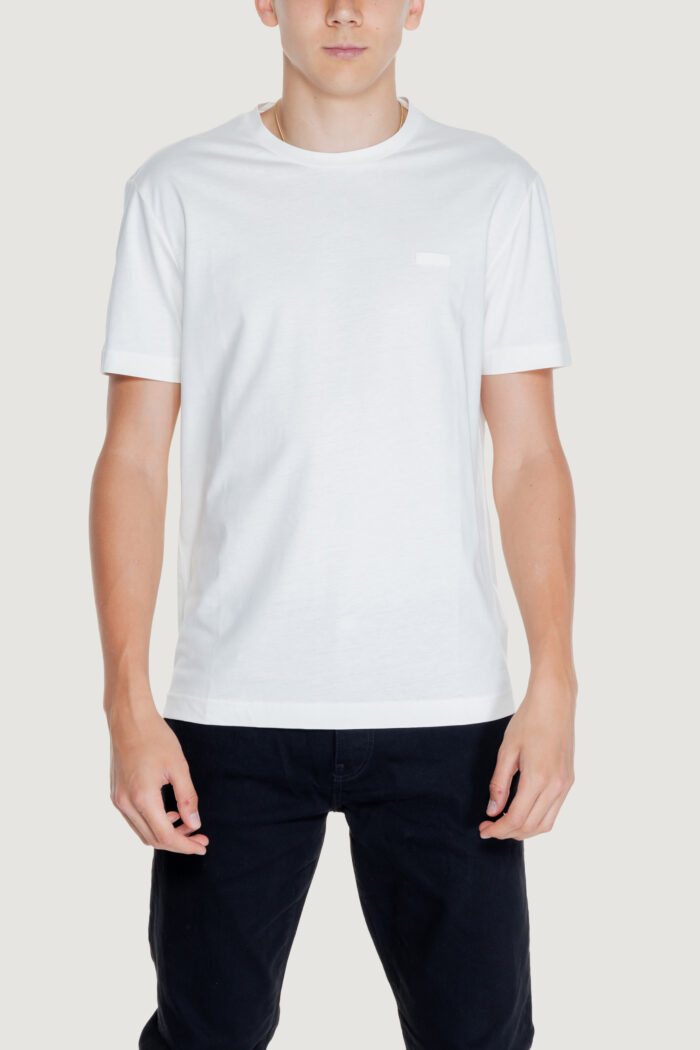 T-shirt Calvin Klein SMOOTH COTTON Bianco