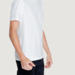 T-shirt Calvin Klein SMOOTH COTTON Bianco - Foto 3