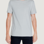 T-shirt Calvin Klein SMOOTH COTTON Grigio - Foto 1