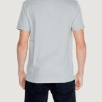 T-shirt Calvin Klein SMOOTH COTTON Grigio - Foto 2