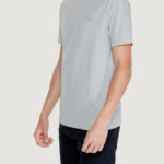 T-shirt Calvin Klein SMOOTH COTTON Grigio - Foto 3