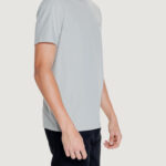 T-shirt Calvin Klein SMOOTH COTTON Grigio - Foto 4