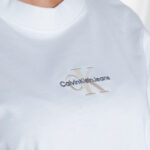T-shirt Calvin Klein Jeans MONOLOGO BOYFRIEND Bianco - Foto 2