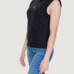 T-shirt Calvin Klein Jeans WOVEN LABEL LOOSE Nero - Foto 4