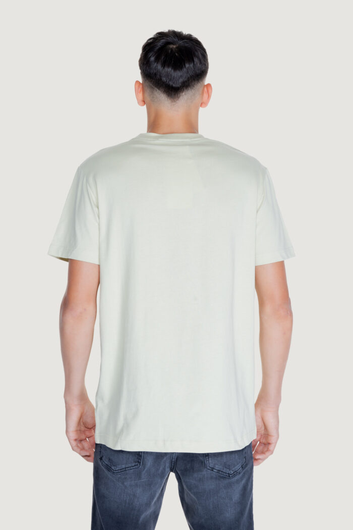 T-shirt Calvin Klein MONOLOGO REGULAR Verde – Giallo