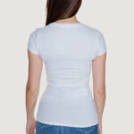 T-shirt Guess SS CHECKER SEQUIN R3 Bianco - Foto 3