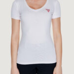 T-shirt Guess VN MINI TRIANGLE Rosa - Foto 5