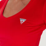 T-shirt Guess VN MINI TRIANGLE Rosso - Foto 2