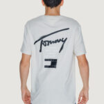T-shirt Tommy Hilfiger Jeans TJM REG GRAFFITI SIG Beige chiaro - Foto 3