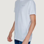 T-shirt Tommy Hilfiger Jeans TJM LINEAR Bianco - Foto 4