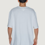 T-shirt Tommy Hilfiger Jeans TJM OVZ BIG FLAG TEE Bianco - Foto 3