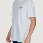 T-shirt Tommy Hilfiger Jeans TJM REG BADGE TEE EX Bianco - Foto 4