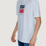 T-shirt Tommy Hilfiger Jeans TJM REG RWB DNA TEE Bianco - Foto 4