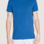 T-shirt Tommy Hilfiger STRETCH SLIM FIT TEE Blu - Foto 1