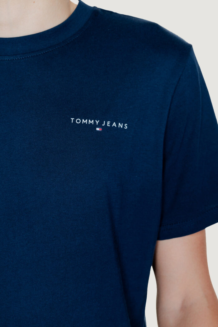 T-shirt Tommy Hilfiger TJM LINEAR Blue scuro