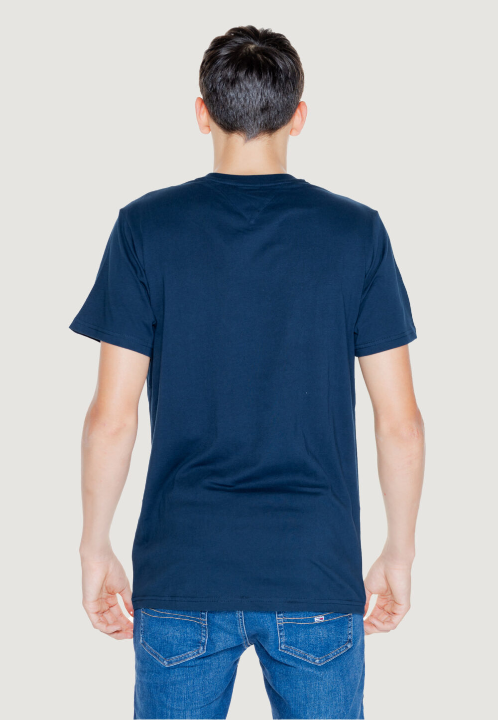 T-shirt Tommy Hilfiger Jeans TJM LINEAR Blue scuro - Foto 3