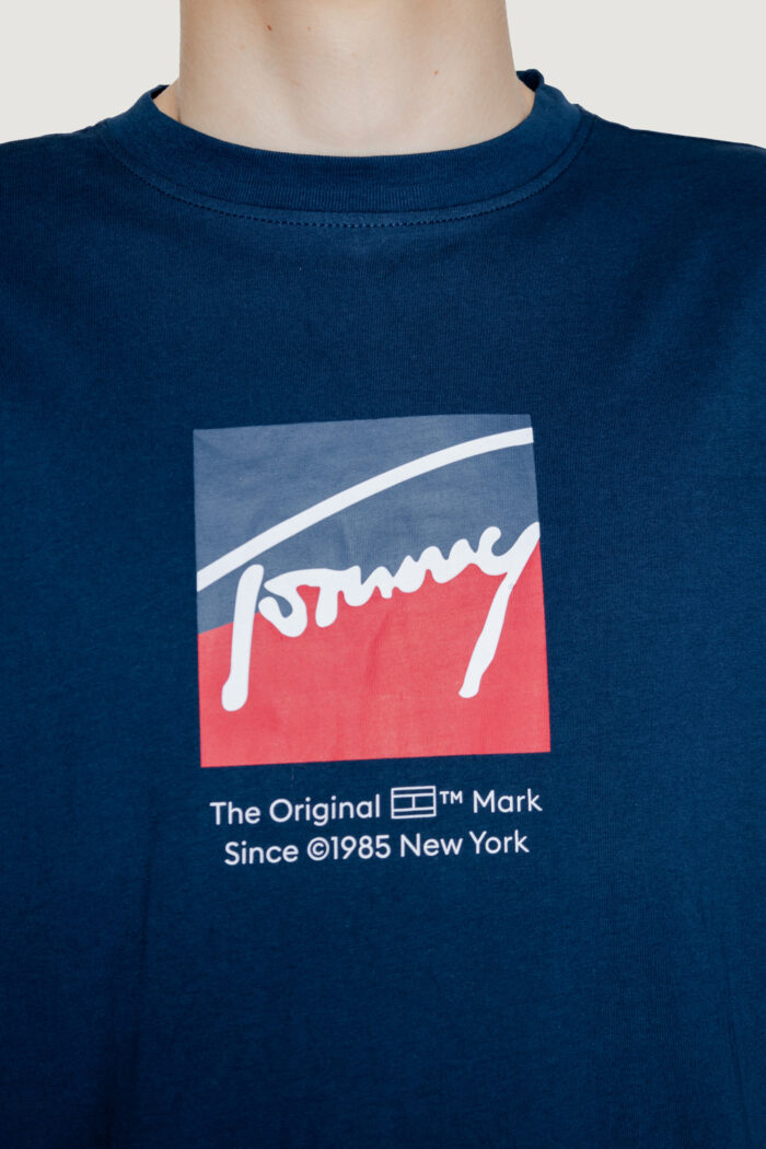 T-shirt Tommy Hilfiger TJM REG RWB DNA TEE Blue scuro