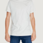 T-shirt Tommy Hilfiger Jeans TJM LINEAR Beige chiaro - Foto 1