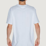 T-shirt Tommy Hilfiger Jeans REG SIGNATURE Bianco - Foto 3