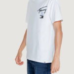 T-shirt Tommy Hilfiger Jeans TJM REG GRAFFITI SIG Bianco - Foto 3