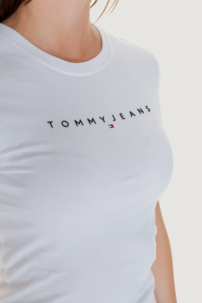 T-shirt Tommy Hilfiger TJW LINEAR TEE Bianco
