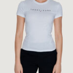 T-shirt Tommy Hilfiger Jeans TJW LINEAR TEE Bianco - Foto 5