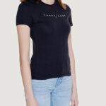 T-shirt Tommy Hilfiger Jeans TJW LINEAR TEE Nero - Foto 4