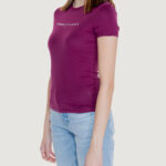 T-shirt Tommy Hilfiger Jeans TJW LINEAR TEE Vinaccia - Foto 3