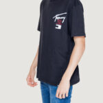 T-shirt Tommy Hilfiger Jeans TJM REG GRAFFITI SIG Nero - Foto 4