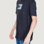T-shirt Tommy Hilfiger Jeans TJM REG STREET SIG Nero - Foto 4