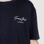T-shirt Tommy Hilfiger Jeans TJM REG VINTAGE DNA Nero - Foto 2