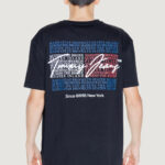 T-shirt Tommy Hilfiger Jeans TJM REG VINTAGE DNA Nero - Foto 3