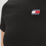 T-shirt Tommy Hilfiger Jeans TJW BADGE RIB Nero - Foto 3