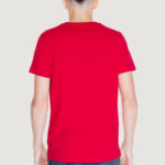 T-shirt Tommy Hilfiger TOMMY LOGO TEE Rosso - Foto 2